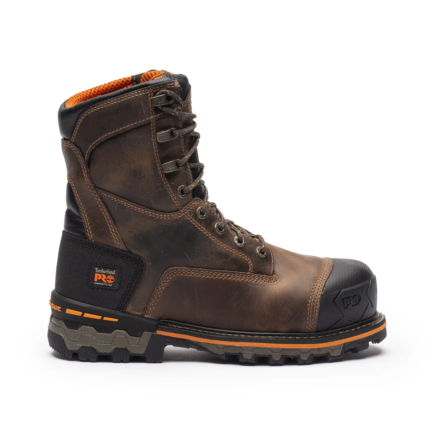 Boondock Men's 8" Composite Toe Work Boots A1V3W - Image 4