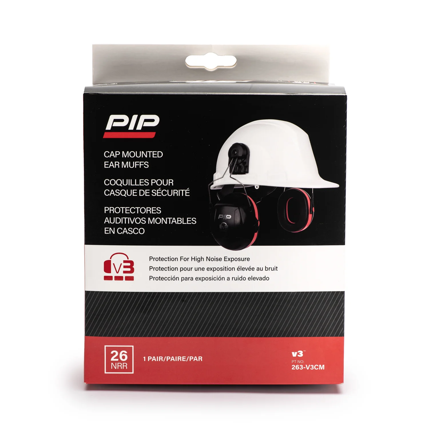 Cap Mounted Passive Earmuff - NP263-V3CM - Image 2