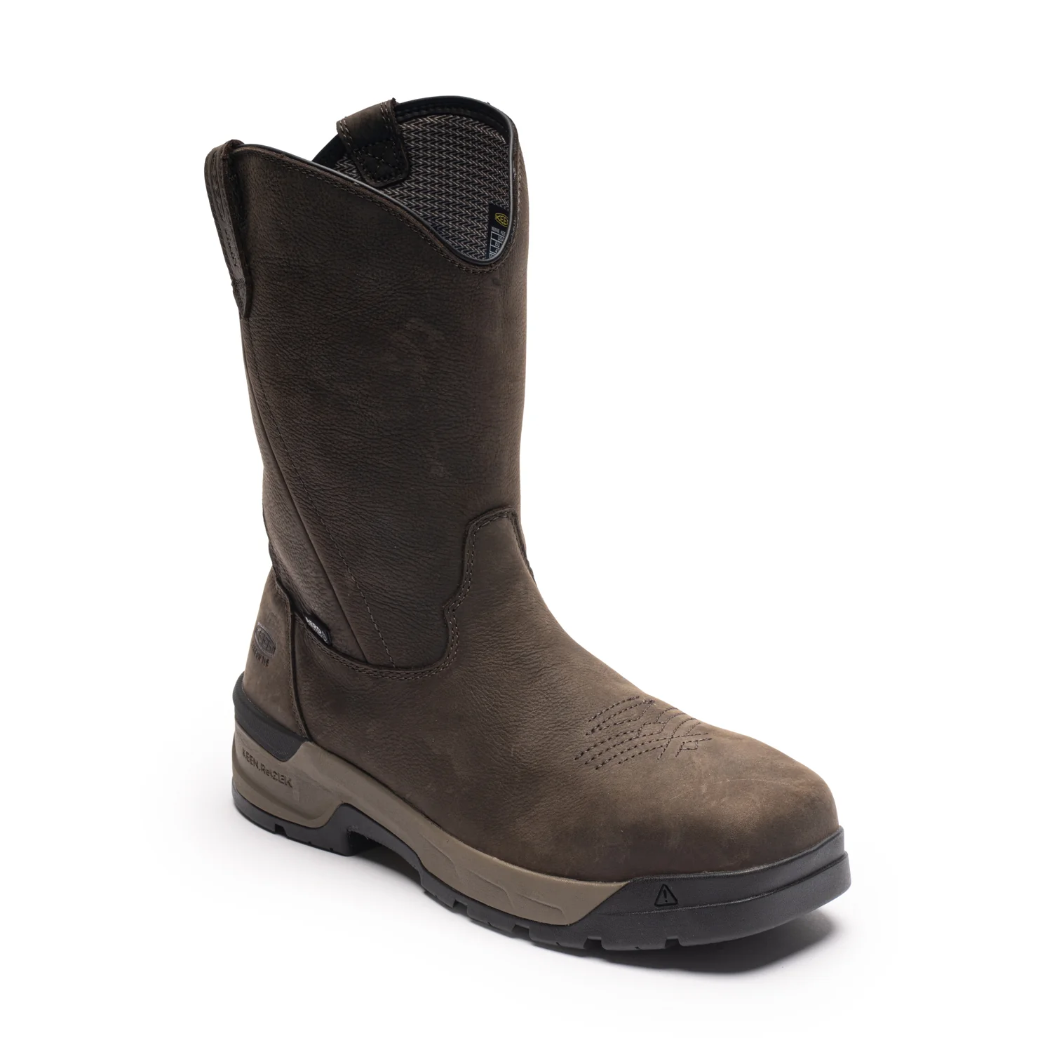 Flatland Pull On Men's Waterpoof 8" Composite Toe Work Boots 1031456