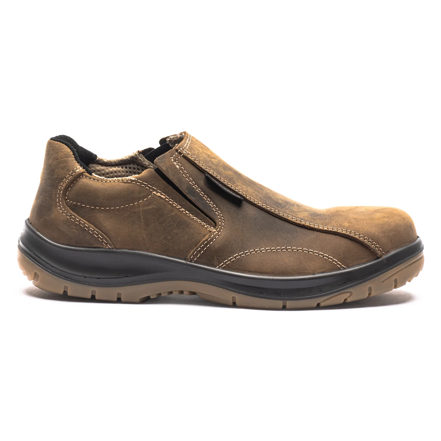 Glide Unisex Composite Toe Slip On Oxford Safety Shoes 463 - Image 2