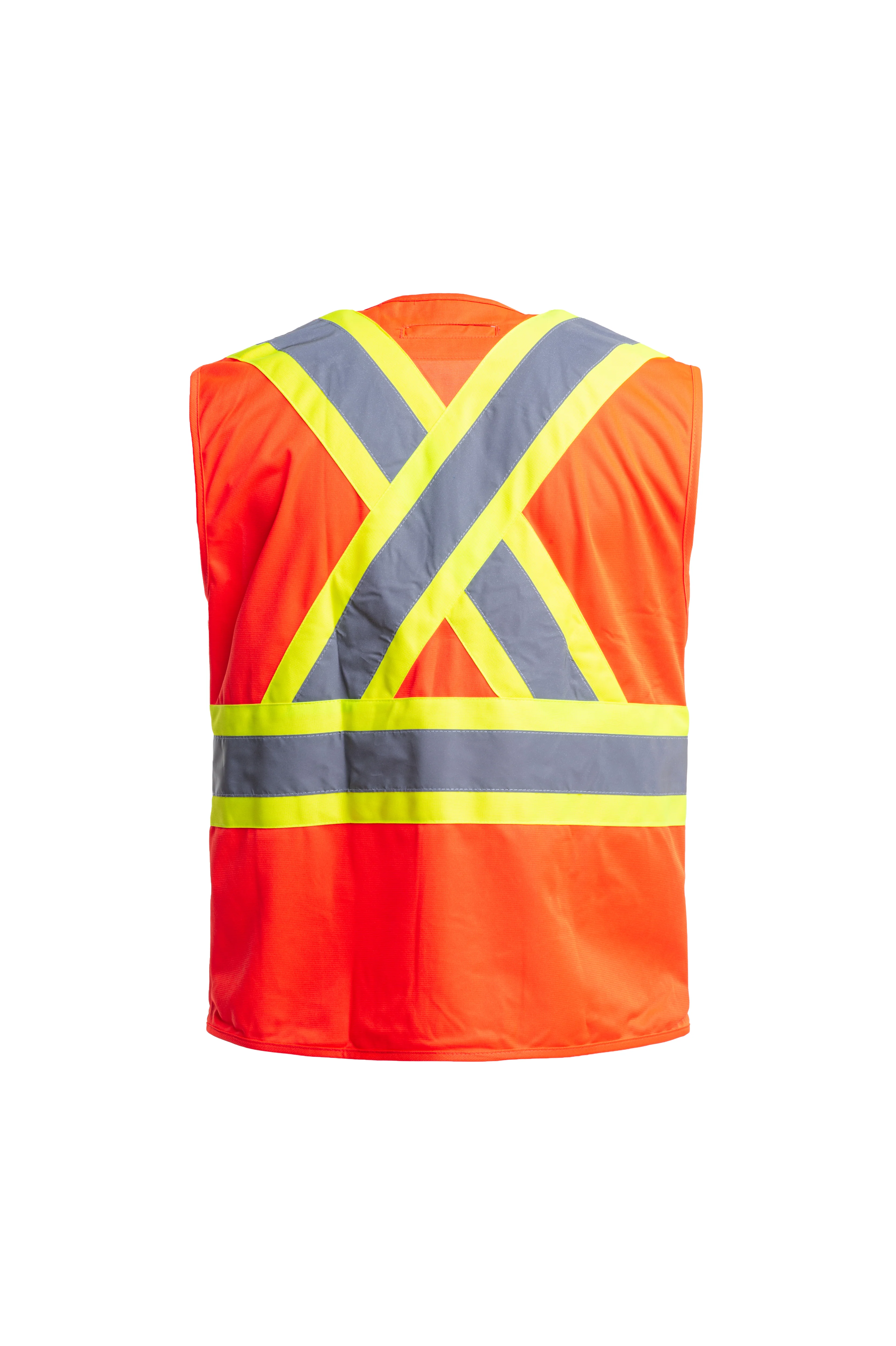 Hi-Vis Orange Safety Vest - TV-910 - Image 2