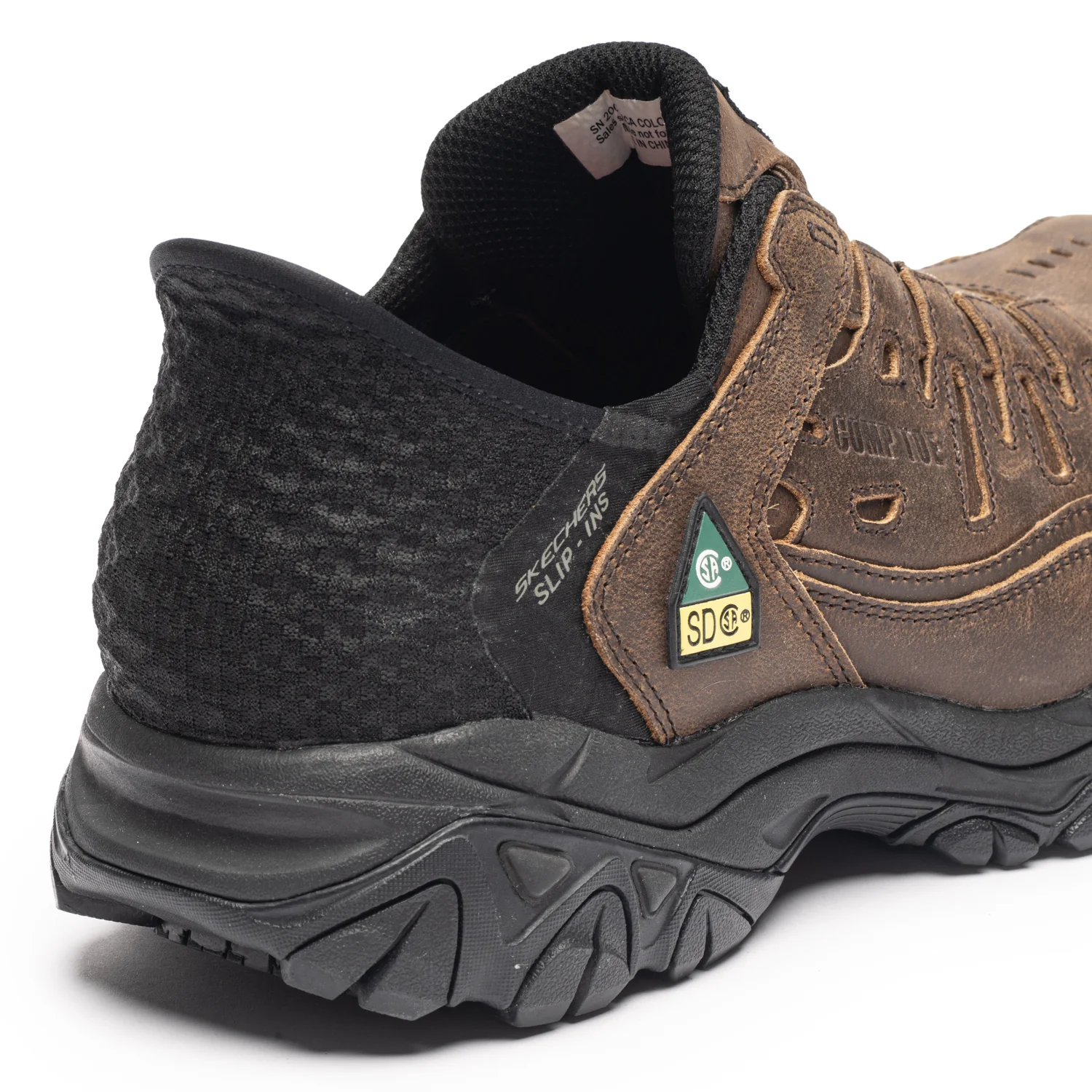 Holdredge-Ryker Men's Composite Toe Slip On Safety Shoes 200234BRN - Image 2
