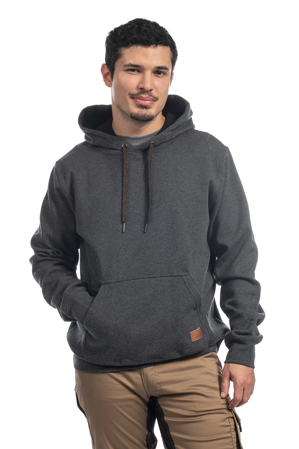 Men’s Work Hoodie - TK-1837GRY - Image 4