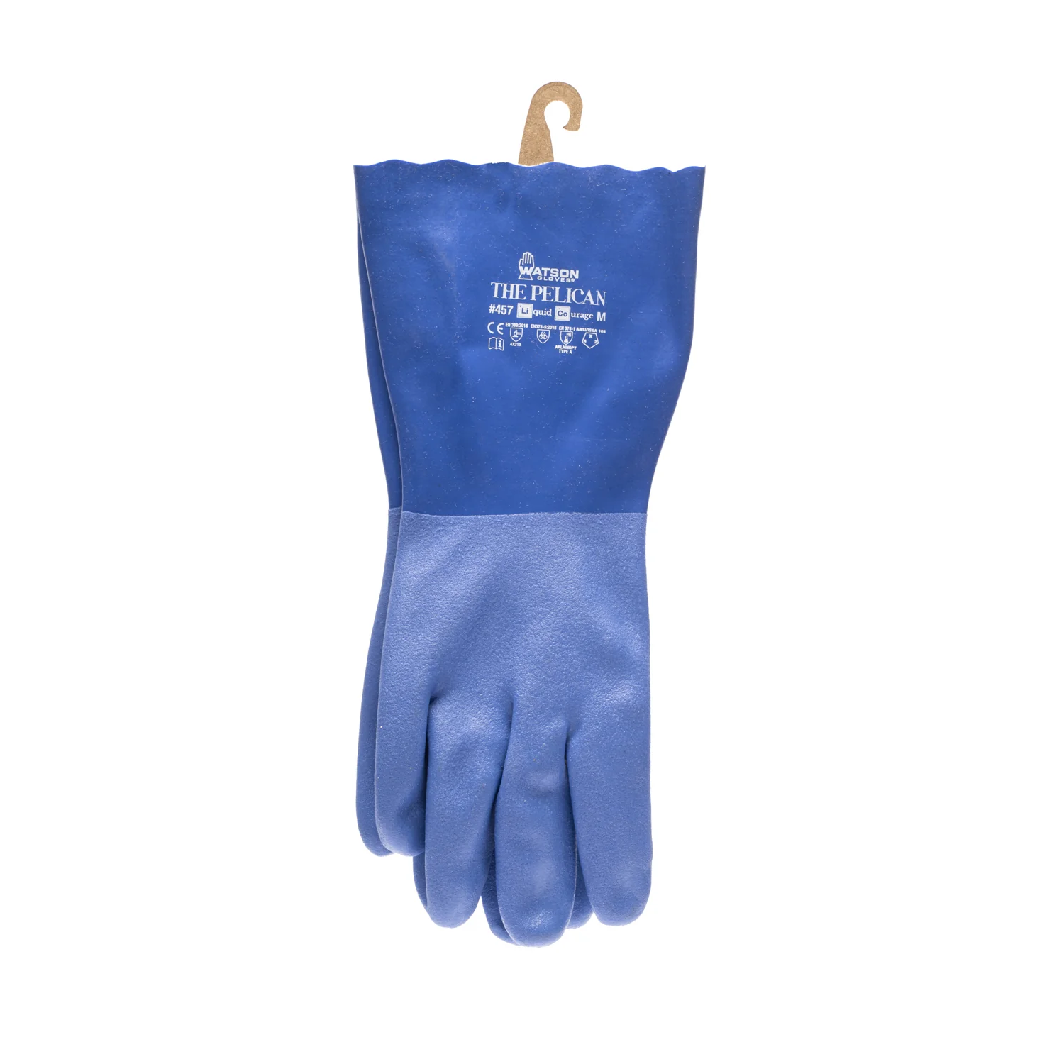 Pelican Full Dipped PVC Rubber Gloves - G457 - Image 4