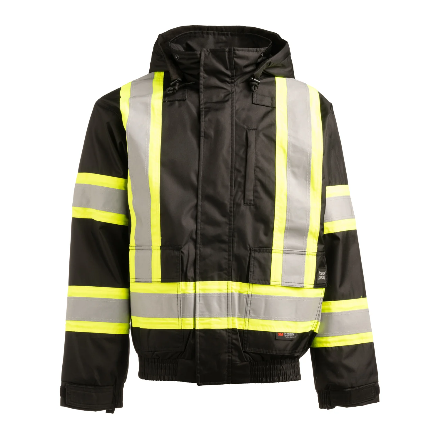 Poly Oxford 3-in-1 Hi-Vis Safety Bomber Jacket - S413HVB