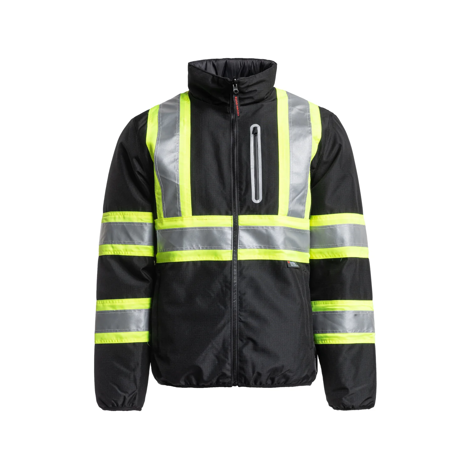 Ripstop Reversible Hi-Vis Black Jacket - SJ27HVB