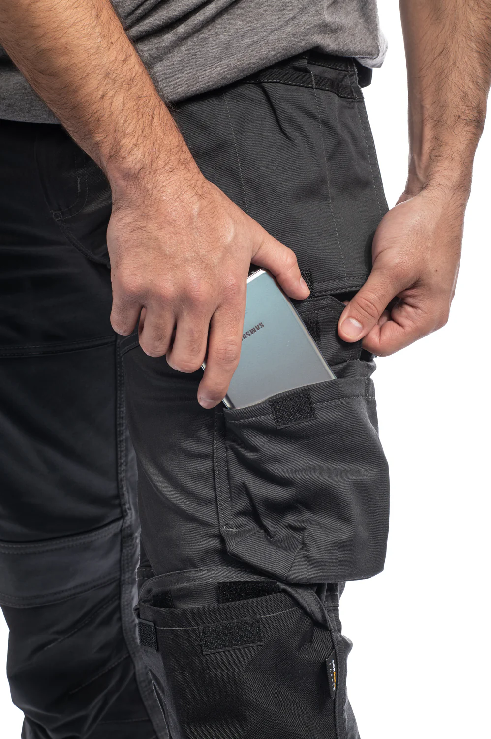 Stretch Work Pants W/ Holster Pockets - P790GRY BUY 2 SAVE $20 - Image 11