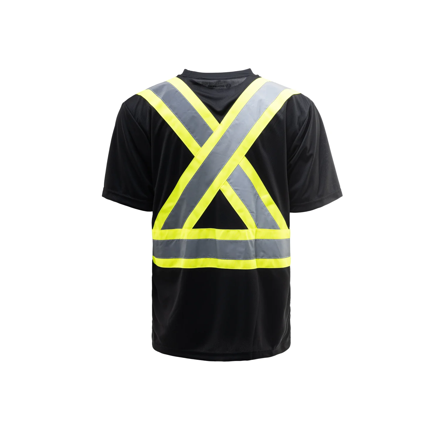 Hi-Vis Black Traffic T-Shirt - TS-602 BUY 3, SAVE $10 - Image 2