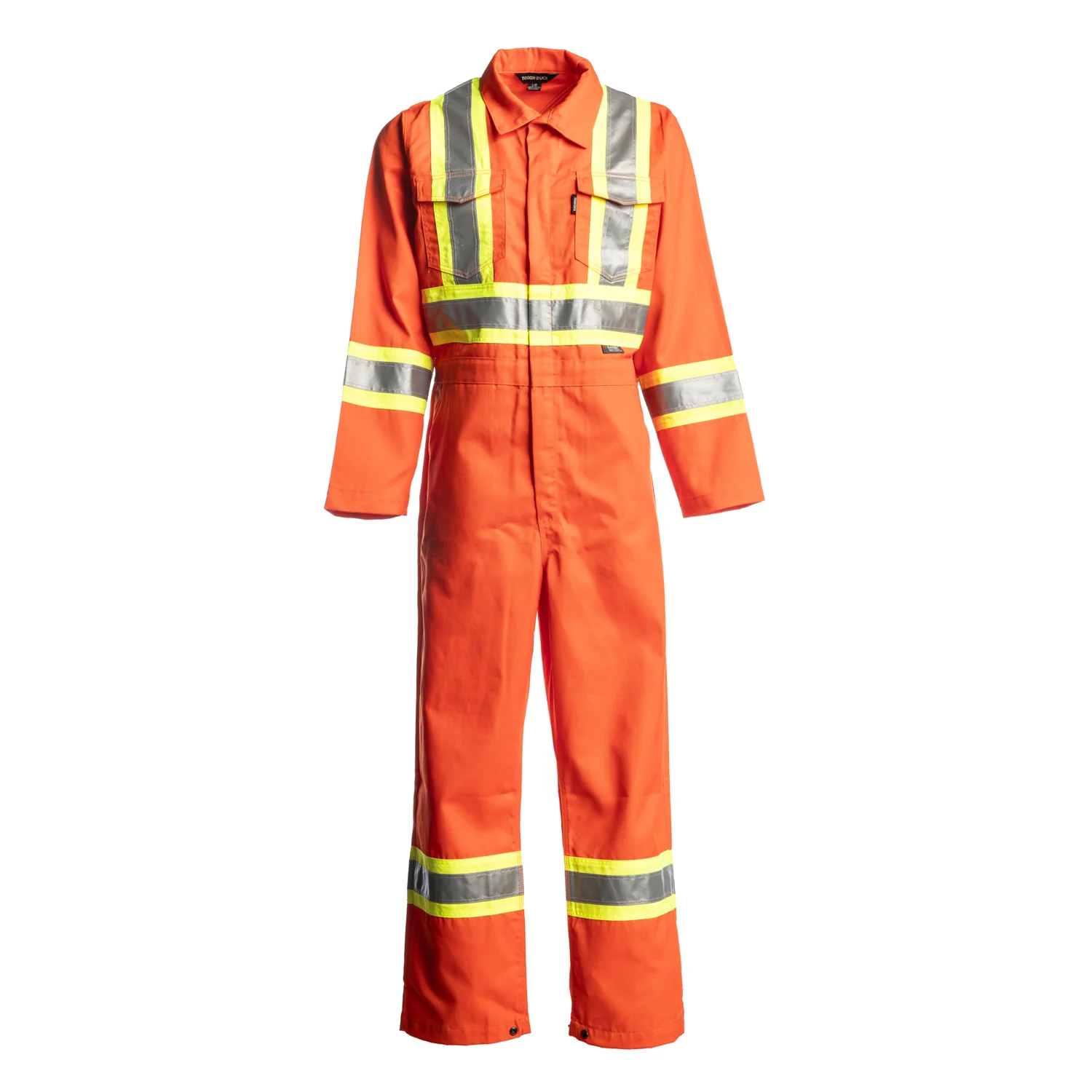 Twill Unlined Safety Hi-Vis Orange Coverall - S792HVO