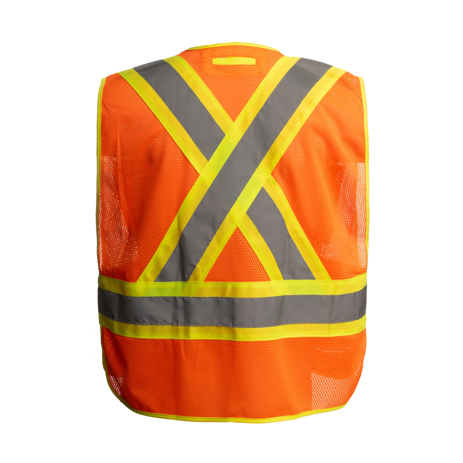 Universal 5 Pt. Tearaway Mesh Traffic Vest - TV1HVO - Image 2
